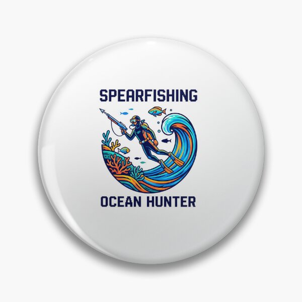 Item preview, "Spearfishing T-Shirt | Funny Spearo Gift for Underwater Hunters" designed and sold by Clothesbest.