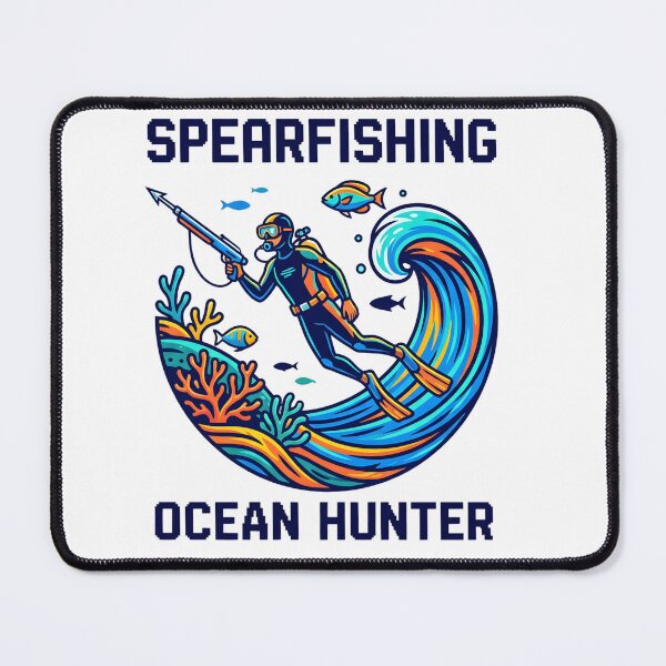 Item preview, "Spearfishing T-Shirt | Funny Spearo Gift for Underwater Hunters" designed and sold by Clothesbest.