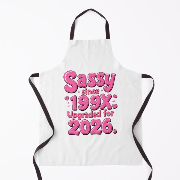 Item preview, Sassy Since 199X Upgraded for 2026 – Pink Cute 90s Retro designed and sold by NRcollections24.