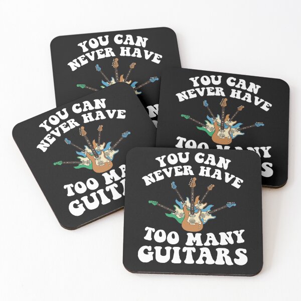 Item preview, You Can Never Have Too Many Guitars designed and sold by khallidaart.