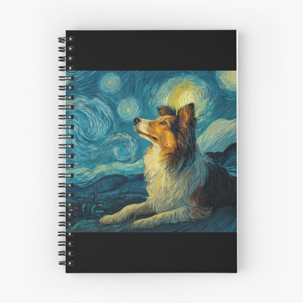 Item preview, Rough Collie Starry Night, Beautiful Lassie designed and sold by Orianah.