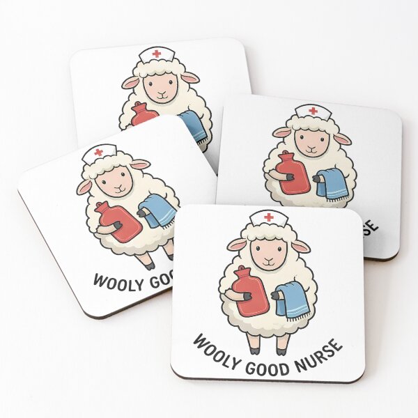 Item preview, Wooly Good Nurse Sheep designed and sold by k3rstman1.