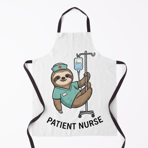 Item preview, Sloth Nurse Patient Funny Healthcare Worker designed and sold by k3rstman1.
