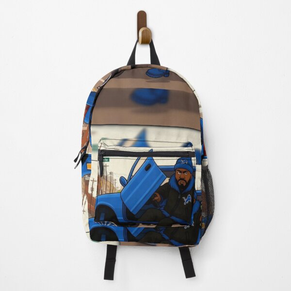Item preview, Detroit Westside King – Blue Rider Cartoon Flex designed and sold by Urban Chief Collective.