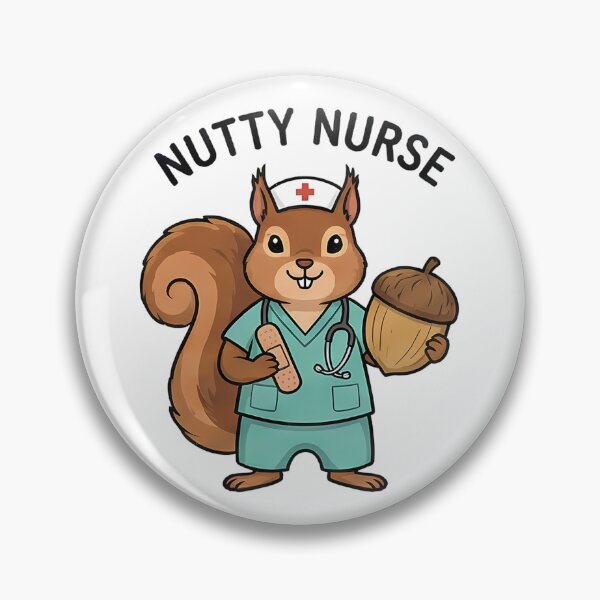 Item preview, Nutty Nurse Squirrel Funny Medical Worker designed and sold by k3rstman1.