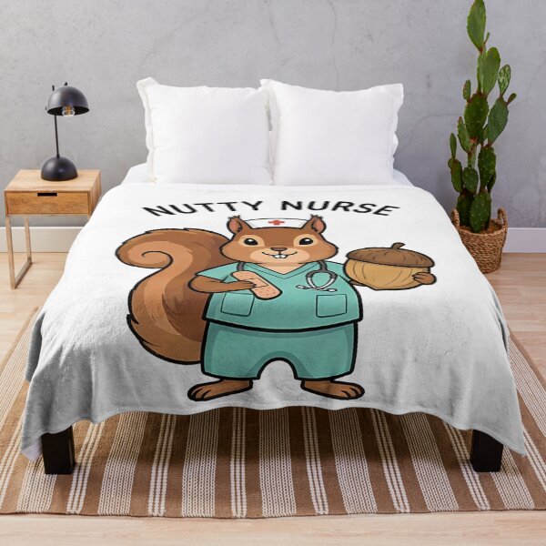 Item preview, Nutty Nurse Squirrel Funny Medical Worker designed and sold by k3rstman1.