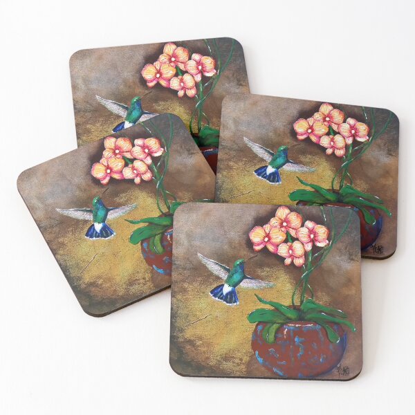 Item preview, Hummingbird with  Orchid designed and sold by Jesus Vichareli.