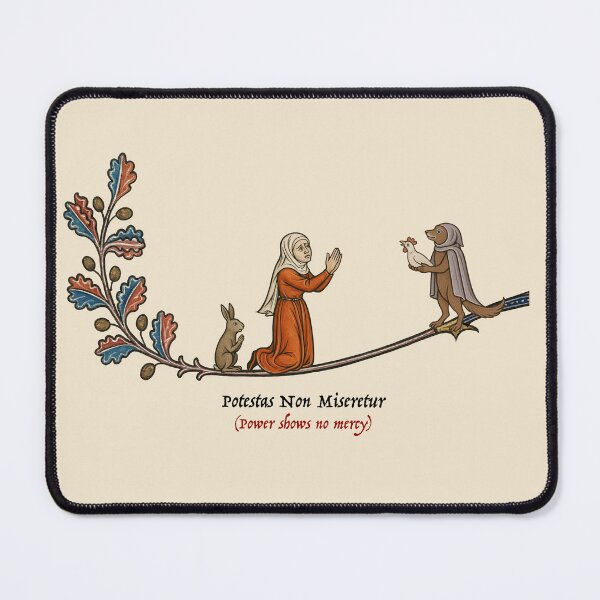 Item preview, Medieval Fox and a Nun designed and sold by ebrawne.