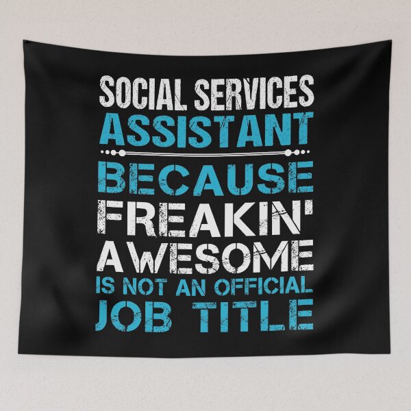 Item preview, Social Services Assistant designed and sold by Streanin.