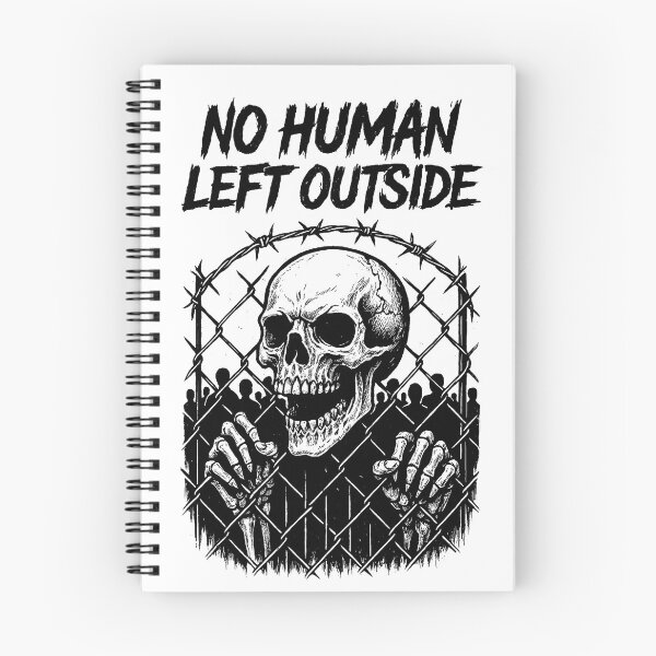 Item preview, no human left outside designed and sold by Tattee.