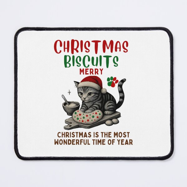 Item preview, Galletas navideñas para amantes de los gatos designed and sold by RealZack Arcov.