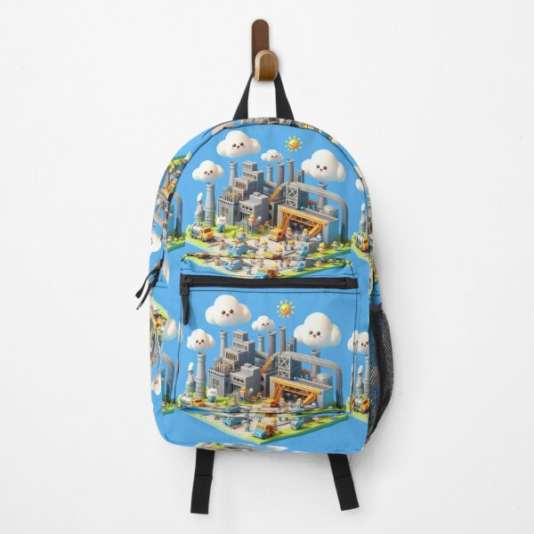 Item preview, “POSCO Pohang Steelworks 3D Sketch — Iconic Korean Industrial Landscape” , designed and sold by PaintMeWorld.