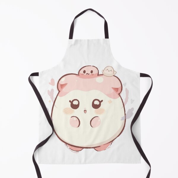 Item preview, Kawaii Pink Mochi Hamster – Cute Pastel Chibi Animal Sticker designed and sold by Pigmentra.