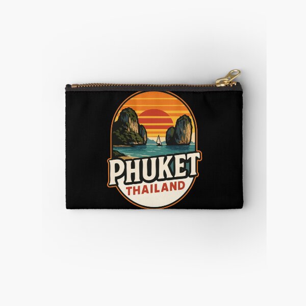 Artikelvorschau, Phuket, Thailand – Retro-Vintage-Reisen entworfen und verkauft von TomFrontierArt.