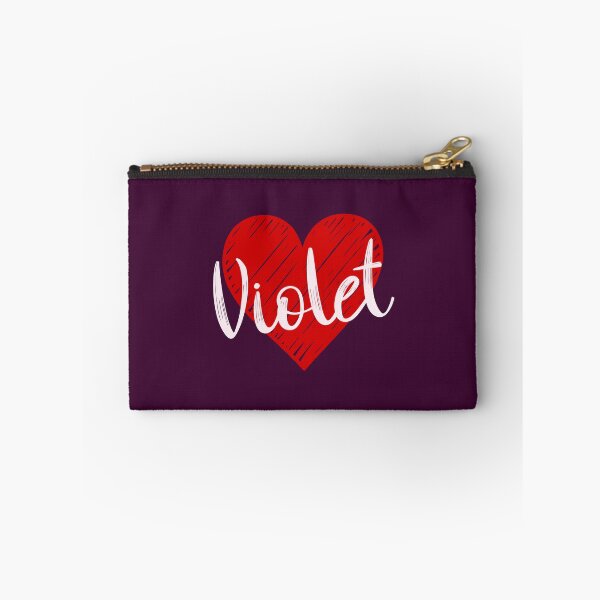 Item preview, Violet Name Red Heart  designed and sold by Jeallan Designs.
