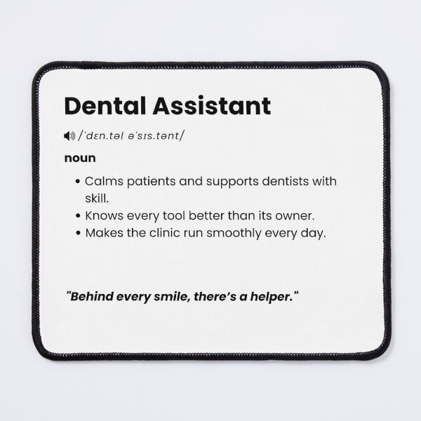 Item preview, Dental Assistant Definition | Funny Dentistry Gift for Dental Clinic Staff designed and sold by Yuli Club.