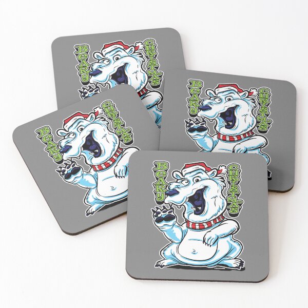 Item preview, Beary Christmas Polar Bear waving designed and sold by eShirtLabs.