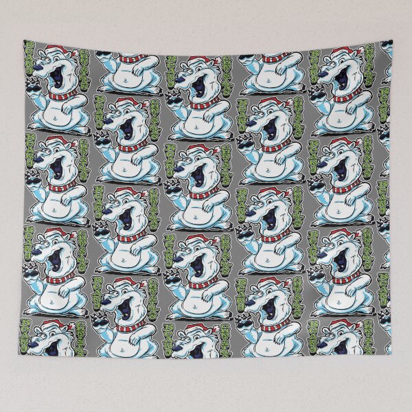 Item preview, Beary Christmas Polar Bear waving designed and sold by eShirtLabs.