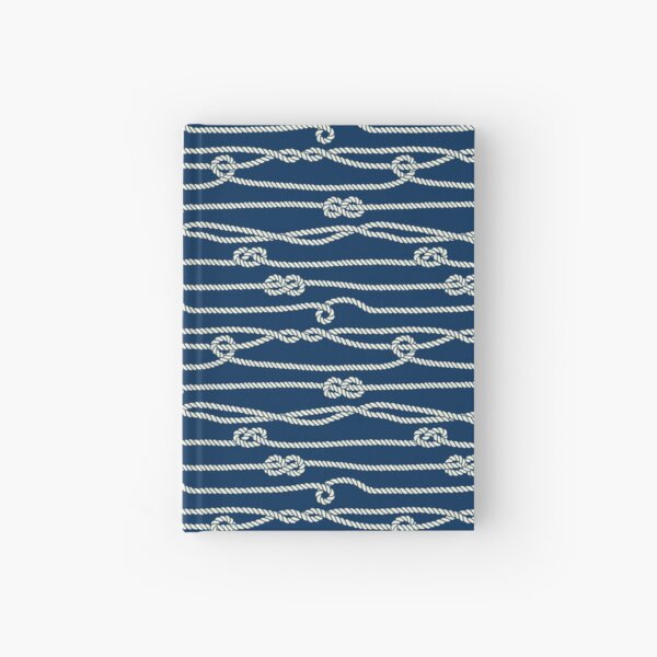 Entangled Rope Pattern Hardcover Journal