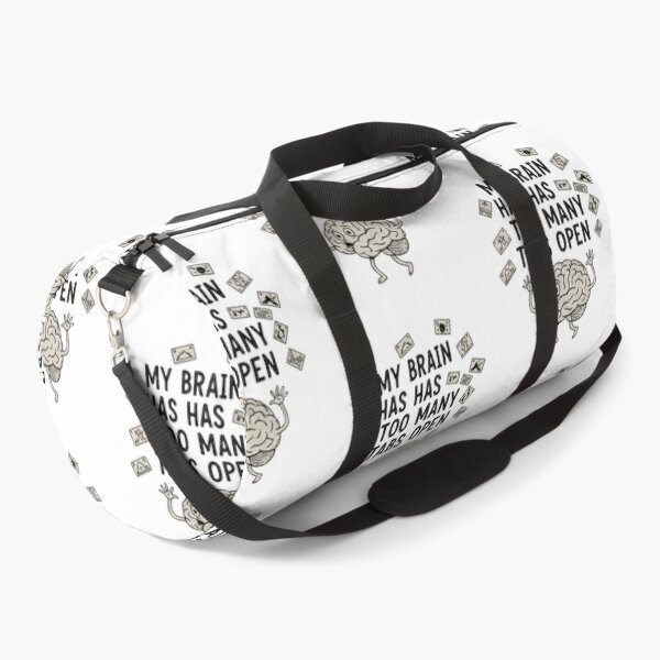 Item preview, Too Many Tabs Open – Funny Mind Overload Quote designed and sold by CuteOasis.