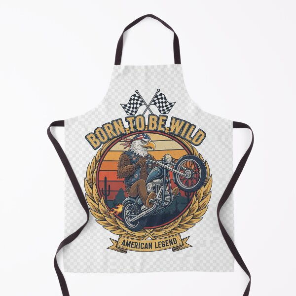 Item preview, Born to Be Wild: Eagle Biker, American Emblem designed and sold by Studiocolors.