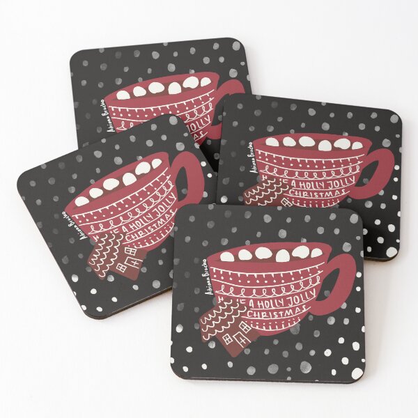 Item preview, Red Hot Coco Cup at the snow designed and sold by Adriana Bracho.