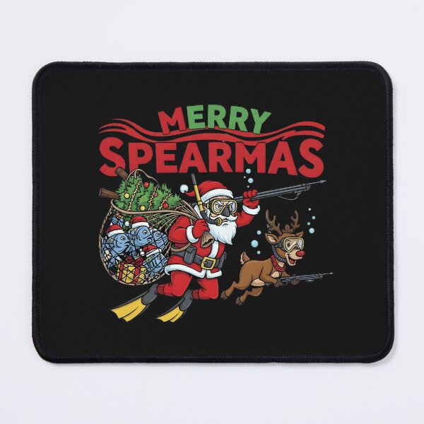 Item preview, Spearfishing Christmas Gift T-Shirt | Funny Spearo Xmas Tee designed and sold by Clothesbest.