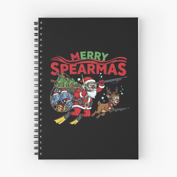 Item preview, Spearfishing Christmas Gift T-Shirt | Funny Spearo Xmas Tee designed and sold by Clothesbest.