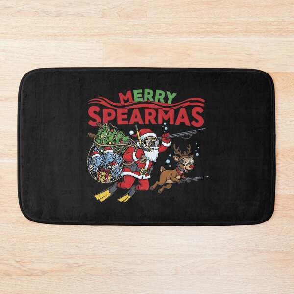 Item preview, Spearfishing Christmas Gift T-Shirt | Funny Spearo Xmas Tee designed and sold by Clothesbest.