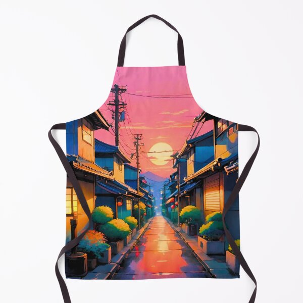 Item preview, Hushed Streets, Warm Glows on Japanese Street designed and sold by ZenGrooves.