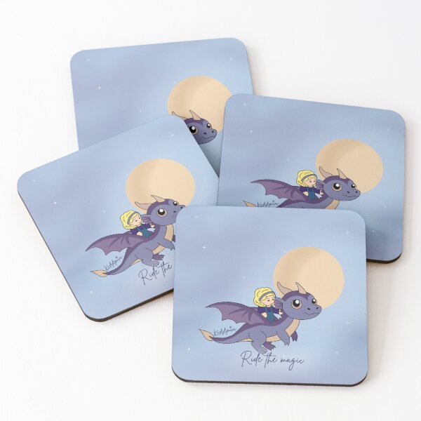 Item preview, Ride the magic, polly, dragon designed and sold by Olga Schembri.