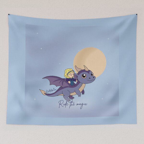 Item preview, Ride the magic, polly, dragon designed and sold by Keddmia.