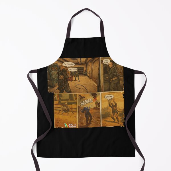 Item preview, Arc Raiders Fanart – Vintage Cartoon Comic Panel “Don’t Shoot” designed and sold by Closeddog.