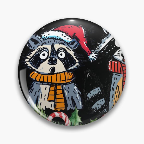 Item preview, Raccoons and Christmas  designed and sold by Palmtree94.