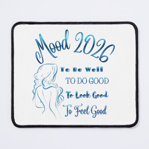 Item preview, Mood 2026 – New Year Feel Good designed and sold by ArtMochis.