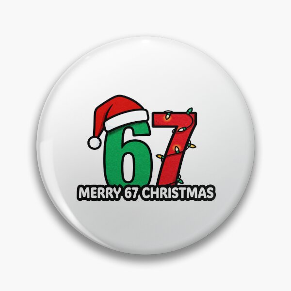 Item preview, Merry 67 Christmas - Six Seven designed and sold by Quality-Custom-Designs.