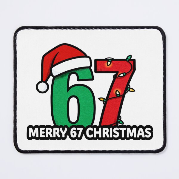 Item preview, Merry 67 Christmas - Six Seven designed and sold by Quality-Custom-Designs.