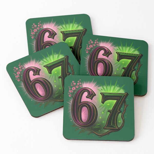 Item preview, 6–7 Energy – Wicked-Inspired Pink & Green Aesthetic Design designed and sold by GirlyPopped.