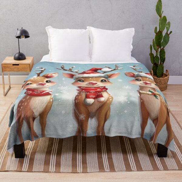 Artikelvorschau, Niedliches Rentier-Weihnachtsmotiv – Gemütliches Winter-Design | Weihnachtsgeschenk entworfen und verkauft von BearBrushDesign.
