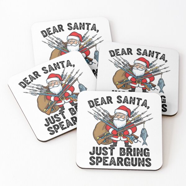 Item preview, Dear Santa Just Bring Spearguns Shirt | Funny Spearo Xmas Gift designed and sold by Clothesbest.
