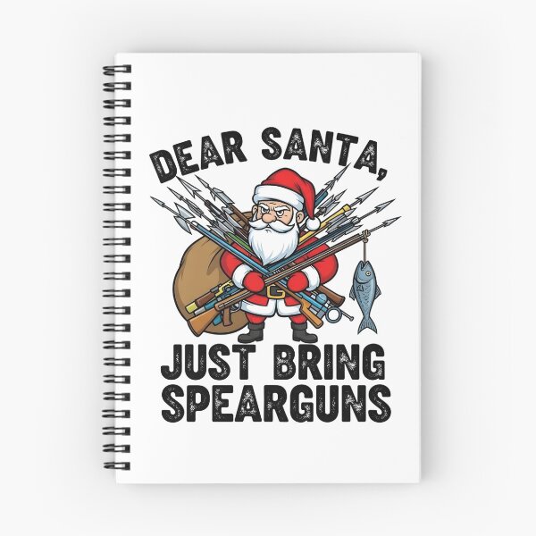 Item preview, Dear Santa Just Bring Spearguns Shirt | Funny Spearo Xmas Gift designed and sold by Clothesbest.