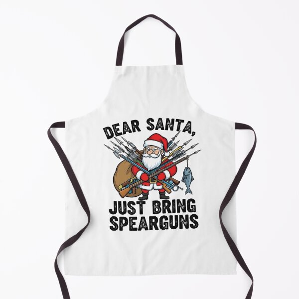 Item preview, Dear Santa Just Bring Spearguns Shirt | Funny Spearo Xmas Gift designed and sold by Clothesbest.