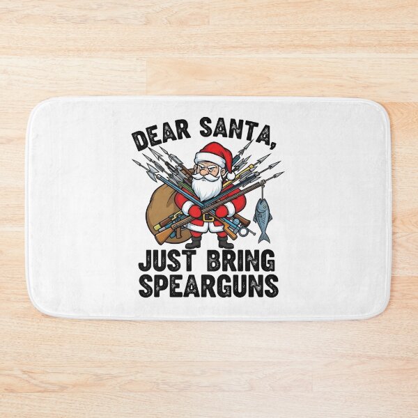 Item preview, Dear Santa Just Bring Spearguns Shirt | Funny Spearo Xmas Gift designed and sold by Clothesbest.
