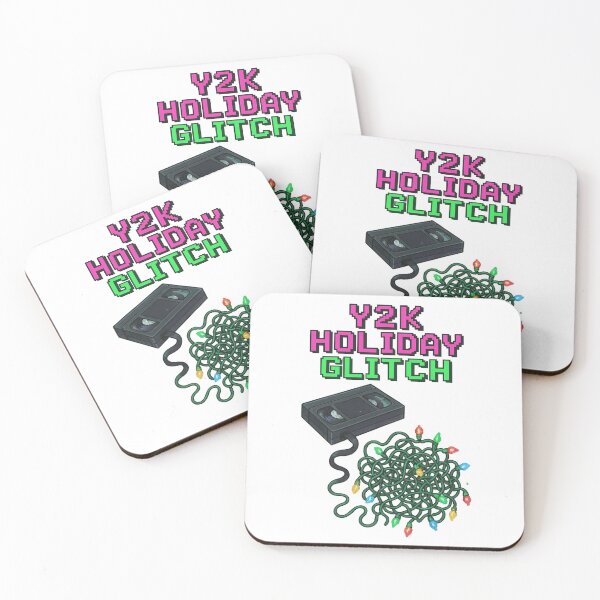 Item preview, Y2K Christmas Glitch Design designed and sold by TwillTees.