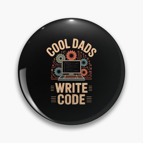Item preview, Cool Dads Write Code Funny Programmer designed and sold by RuthSheila.