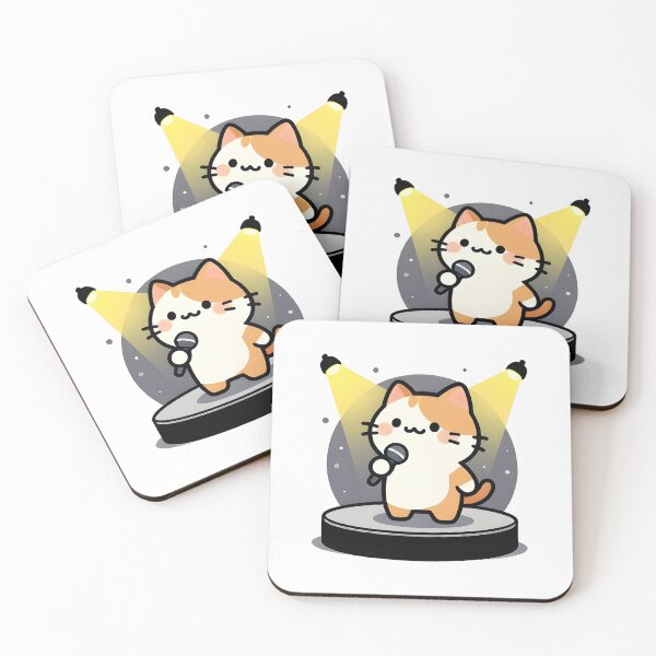 Item preview, cat music designed and sold by Uglyandcute.