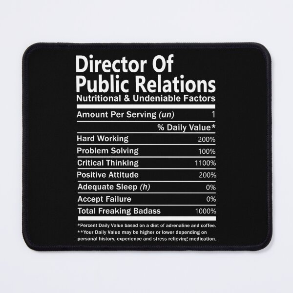 Item preview, Director Of Public Relations designed and sold by hzibfldecjq42.