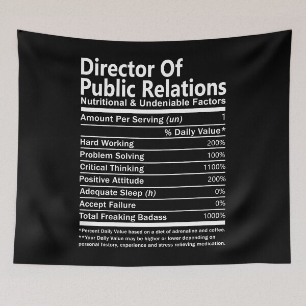 Item preview, Director Of Public Relations designed and sold by hzibfldecjq42.