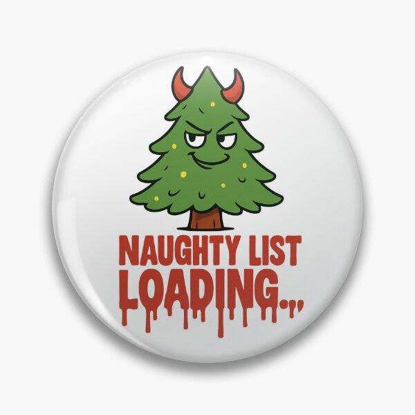 Item preview, Naughty List Christmas Tree Meme designed and sold by TwillTees.