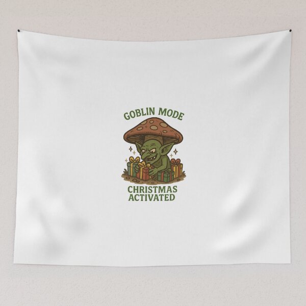 Item preview, Goblin Mode Christmas Aesthetic designed and sold by TwillTees.